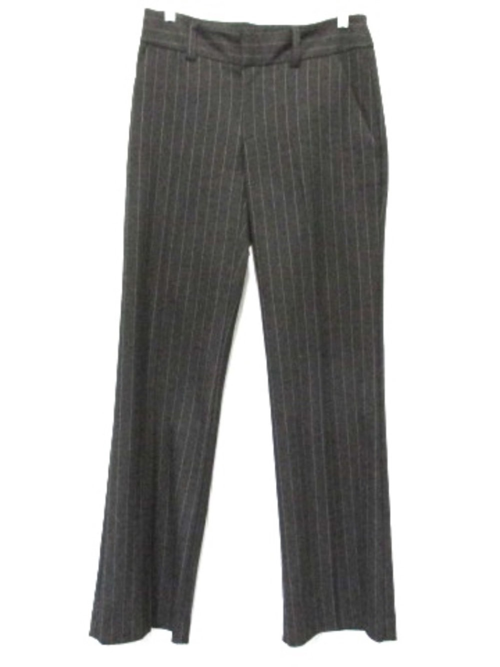 Karen Kane Grey Pinstripe Trousers, Size 4